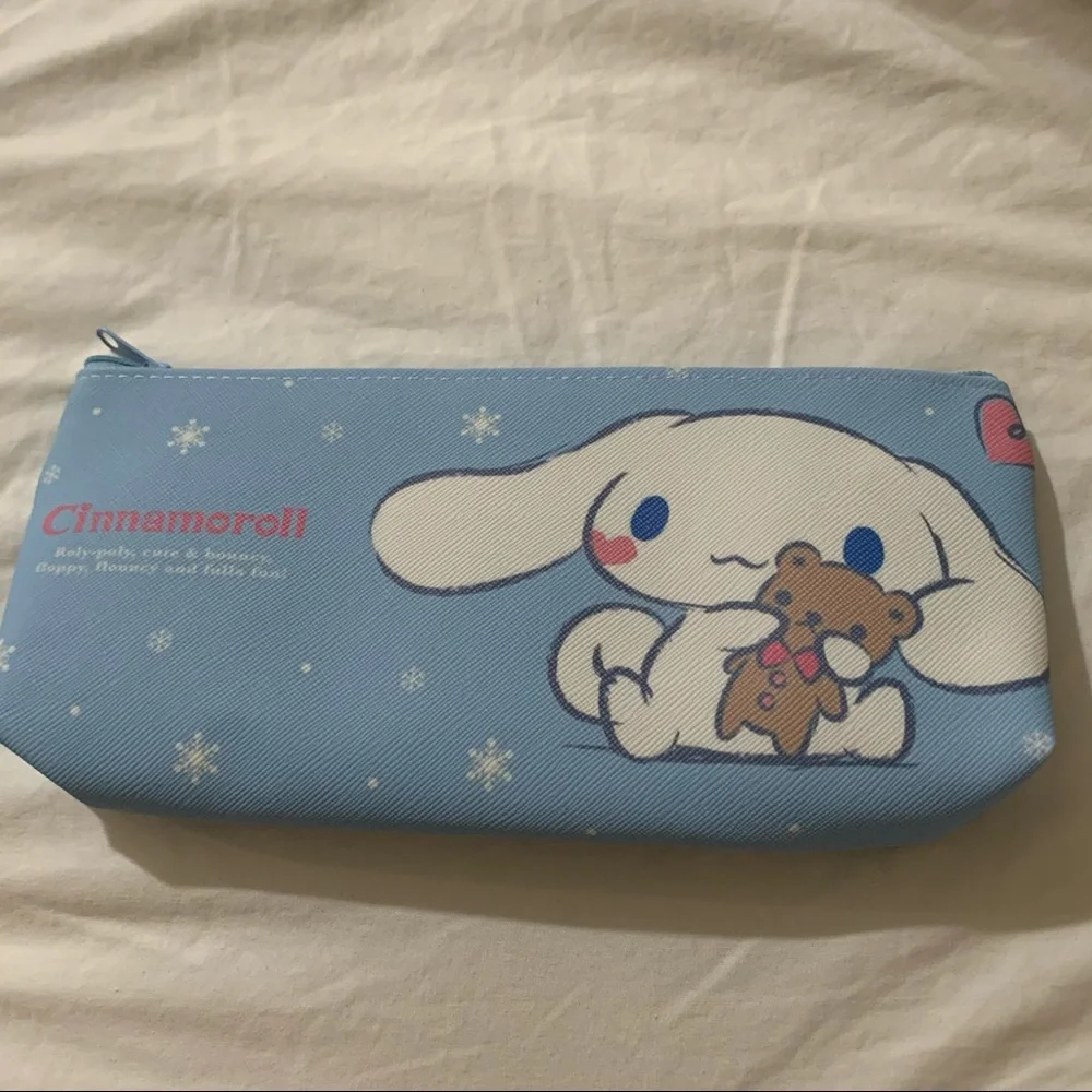 Cinnamoroll Blue Zip Pencil Bag